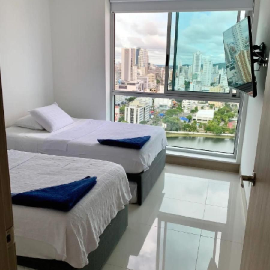 Apartamento Moderno Con Vista Al Mar En Bocagrande Cartagena