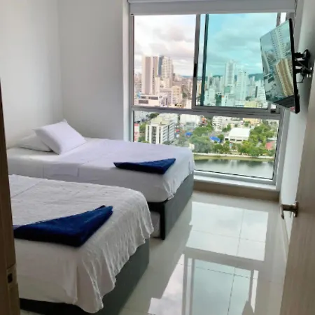 Apartment Moderno Con Vista Al Mar En Bocagrande Cartagena